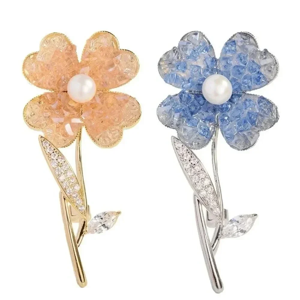 VQ Flower  Brooch